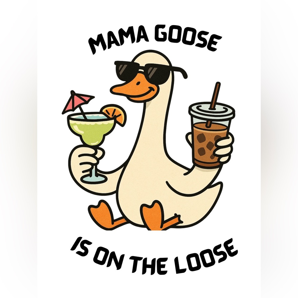Mama Goose Graphic digital image